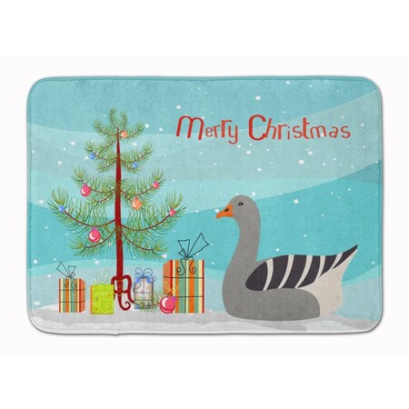 Carolines Treasures Pilgrim Goose Christmas Machine Washable Memory Foam Mat BB9260RUG
